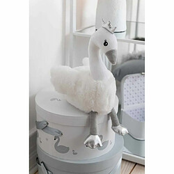 Avis Paris Prix Peluche Enfant Cygne 40cm Blanc & Argent