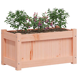 Avis vidaXL Jardinières 2 pcs bois massif douglas