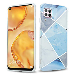 Cadorabo Coque Huawei NOVA 6 SE / P40 LITE / NOVA 7i Etui en Bleu