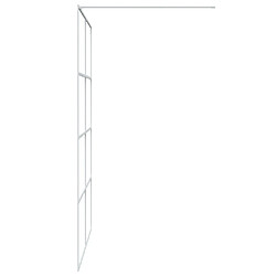 Acheter Maison Chic Paroi de douche | Écran de douche | Cloison de douche Blanc 140x195 cm Verre ESG transparent -GKD60951