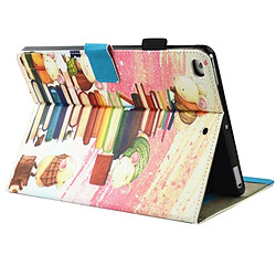 Acheter Wewoo Housse Étui pour iPad 9.7 pouces 2017 / Air / Air 2 Universel Mignon souris et livre illustrations Motif Horizontal Flip Cuir de protection avec Holder & Card Slots