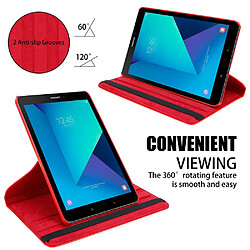 Acheter Cadorabo Coque Samsung Galaxy Tab S3 (9.7 Zoll) Etui en Rouge