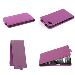 Cadorabo Coque Sony Xperia Z5 PREMIUM Etui en Mauve