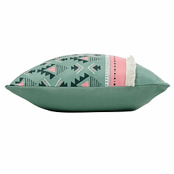 Paris Prix Coussin Déco à Motifs Esmeralda 45x45cm Vert