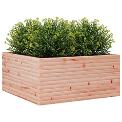 Avis vidaXL Jardinière 100x100x46 cm bois massif de douglas