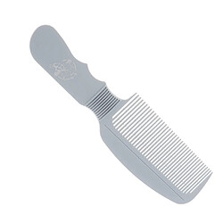 Barber Hair Cutting Flat Top Clipper Peigne Anti-statique Peigne à Cheveux Gras Gris L pas cher