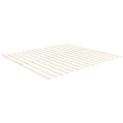 Beliani Lit double 180 x 200 cm bois clair MAYENNE pas cher