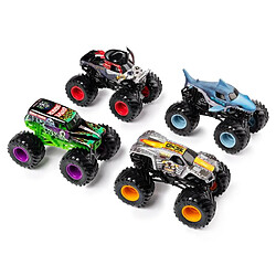 Ludendo MONSTER JAM - Pack de 4 - ECHELLE 1:64