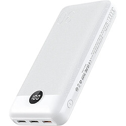 SANAG Batterie Externe 30000Mah, Batterie Portable Charge Rapide Pd 20W , Power Bank Usb C Avec 4 Sorties Et 2 Entrées Pour Iphone 14 12 Samsung S21 S20 S22 Huawei Xiaomi Ecc (Blanc)