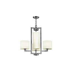 Elstead Lighting Chandelier Hampton 4x100W Argent foncé