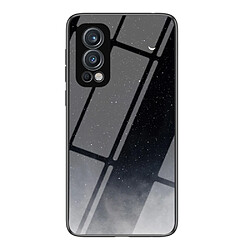 Coque en TPU anti-rayures, mode flexible croissant de lune étoilé pour votre OnePlus Nord 2 5G