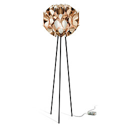 Ledkia Lampadaire Flora Floor SLAMP Cuivre