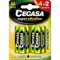 Batteries Cegasa LR06 1,5 V (4 Unités)