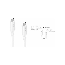 LogiLink Câble de données & de charge, mâles USB-C - USB-C ()