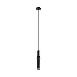 Luminaire Center Suspension Isidora Acier,Aluminium Noir, Bronze Antique