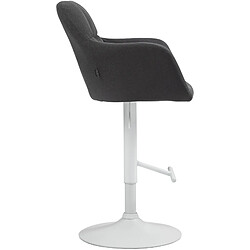 Avis Non Tabouret de bar Natoma tissu blanc