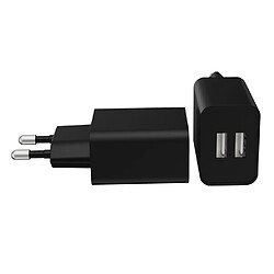 My Way Myway Chargeur Secteur avec Deux Ports USB-A 12W Noir