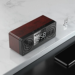 Avis Universal Subwoofer stéréo brun haut-parleur Bluetooth Spother FM Radio Portable Haut-parleur MP3 Play