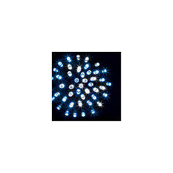 Guirlande extérieure 100 LED Blanc froid / bleu - FEERIC CHRISTMAS