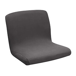 Avis Housse De Chaise De Tabouret Extensible Couvre-siège De Chaise De Salle à Manger De Cuisine Souple Gris Foncé