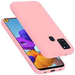 Cadorabo Coque Samsung Galaxy A21s Etui en Rose