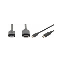 Digitus ASSMANN Câble de raccordement USB 2.0, USB-C - micro USB-B ()