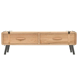 Avis Maison Chic Meuble TV scandinave - Banc TV pour salon 110x33x35 cm Bois de sapin massif -MN54296