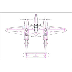 P-38L-5-L0 Lightning - 1:72e - Hobby Boss