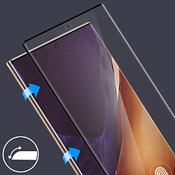 Acheter Film Samsung Galaxy Note 20 Ultra Verre Trempé Incurvé Akashi Contour noir