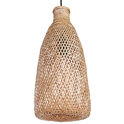 Acheter Beliani Lampe suspension LWELA Bambou Naturel