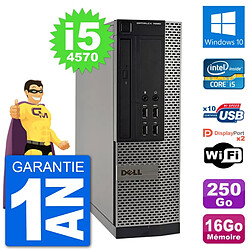 PC Dell OptiPlex 7020 SFF Intel i5-4570 RAM 16Go Disque 250Go Windows 10 Wifi - Occasion