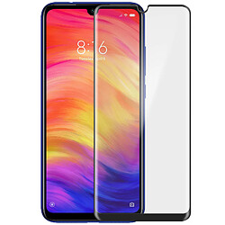 Avizar Film Écran Xiaomi Redmi Note 7 Verre Trempé Biseauté Transparent Bord noir