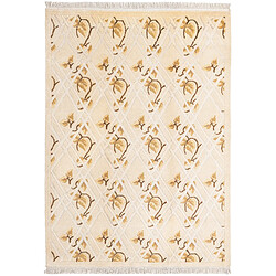 Vidal Tapis de laine 201x150 beige Darya