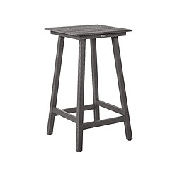 BELIANI Table de jardin ADIRONDACK - Gris foncé