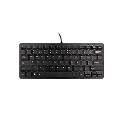 Avis R-Go Tools Clavier Compact, QWERTY (UK), Noir, Filaire - Claviers (QWERTY (UK), Noir, Filaire, Mini, avec Fil, USB, QWERTY, Noir)