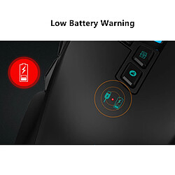 Avis Universal Batterie rechargeable intégrée sans fil 3 lumières crâne logo souris silencieuse souris de jeu silencieuse, câble de recharge pour les jeux(Le noir)