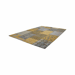 Acheter Paris Prix Tapis Tissé Vintage Patchwork Symphony Or 160 x 230 cm