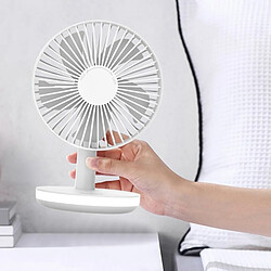 Avis Ventilateur de Refroidissement d'Air de Bureau Portable avec Lumière LED Mini Ventilateur de Refroidisseur d'Air de Table Rechargeable USB pour Bureau à Domicile