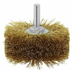 Bosch 2609256541 Brosse de cérusage pour Perceuse Fils ondulés laitonnés 8 x 80 mm