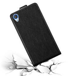 Acheter Cadorabo Coque HTC Desire 820 Etui en Noir