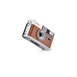 Appareil photo argentique compact AgfaPhoto 35mm Silver Marron Réutilisable