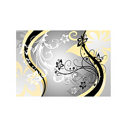 Artgeist Papier peint - Art-flowers (yellow) [350x245]