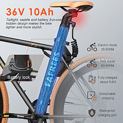 Avis Vélo électrique Fafrees F1,pneus CST 700C x 38C250W,36V 10 Ah,25 km/h,90 km- Orange Blanc