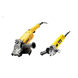 DeWALT DWE492DUO2 Meuleuse d'angle DWE492 Ø230 mm 2200W + DWE4157 Ø125 mm 900W