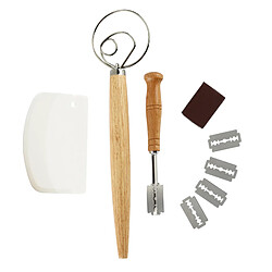 Fouet à Pâte Mélangeur Pain Score Grattoir à Pâte Kit De Cuisson Style C