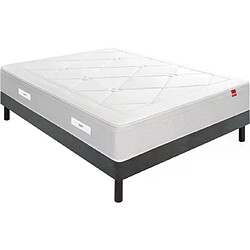 Avis Ensemble Epeda Échappée + Sommier Confort Ferme 180x200 - Double Sommier