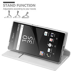 Cadorabo Coque Sony Xperia Z5 Etui en Argent pas cher