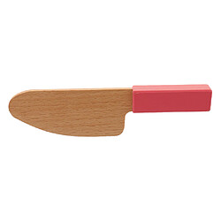 Mini Couteau En Bois Kid Cuisine Pretend Jouer Jouet Rose Cadeau