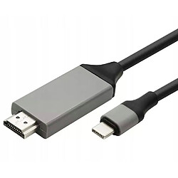 Avis GUPBOO Câble Adaptateur MHL USB-C 3.1 Type C vers HDMI 4K 2m,JL1035