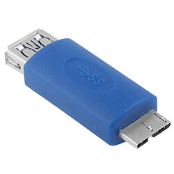 Avis Wewoo Câble bleu Adaptateur Mâle Super USB 3.0 USB vers USB 3.0 Micro-B